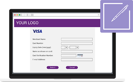 Strengthen your brand throughout the checkout process.